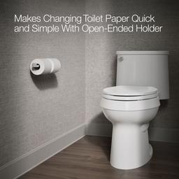 Kohler Parallel Double toilet paper holder - Polished Chrome - image 4