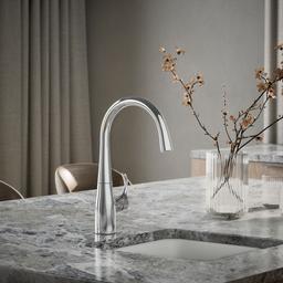 Kohler Simplice Single-handle bar sink faucet - Polished Chrome - image 2