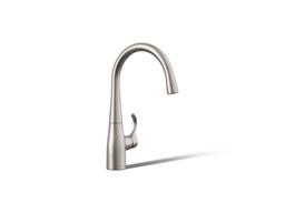 Kohler Simplice Single-handle bar sink faucet - Vibrant Stainless - image 1