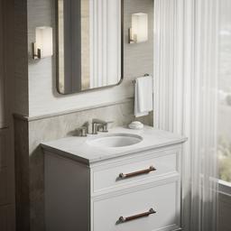 Caxton 19-1/4'' oval undermount bathroom sink with glazed underside, no overflow - White - image 4