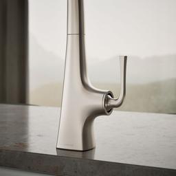 Graze Single-handle kitchen sink faucet with two-function side sprayer - image 6