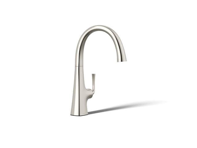 Kohler Graze Single-handle Bar Sink Faucet Vibrant Polished Nickel