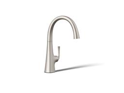 Kohler Graze Single-handle bar sink faucet - Vibrant Stainless - image 1
