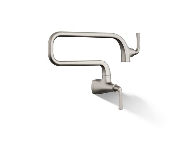 Kohler Graze Wall-mount pot filler - Vibrant Stainless