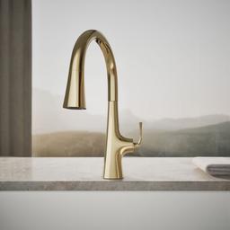 Graze Touchless pull-down kitchen sink faucet with KOHLER KonnectE and three-function sprayhead - image 5