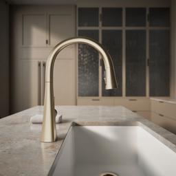 Graze Touchless pull-down kitchen sink faucet with KOHLER KonnectE and three-function sprayhead - image 7