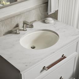Kohler Caxton 19-1/4'' oval undermount bathroom sink - Biscuit - image 2