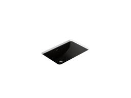 Kohler Ladena 21'' rectangular undermount bathroom sink - Black - image 1