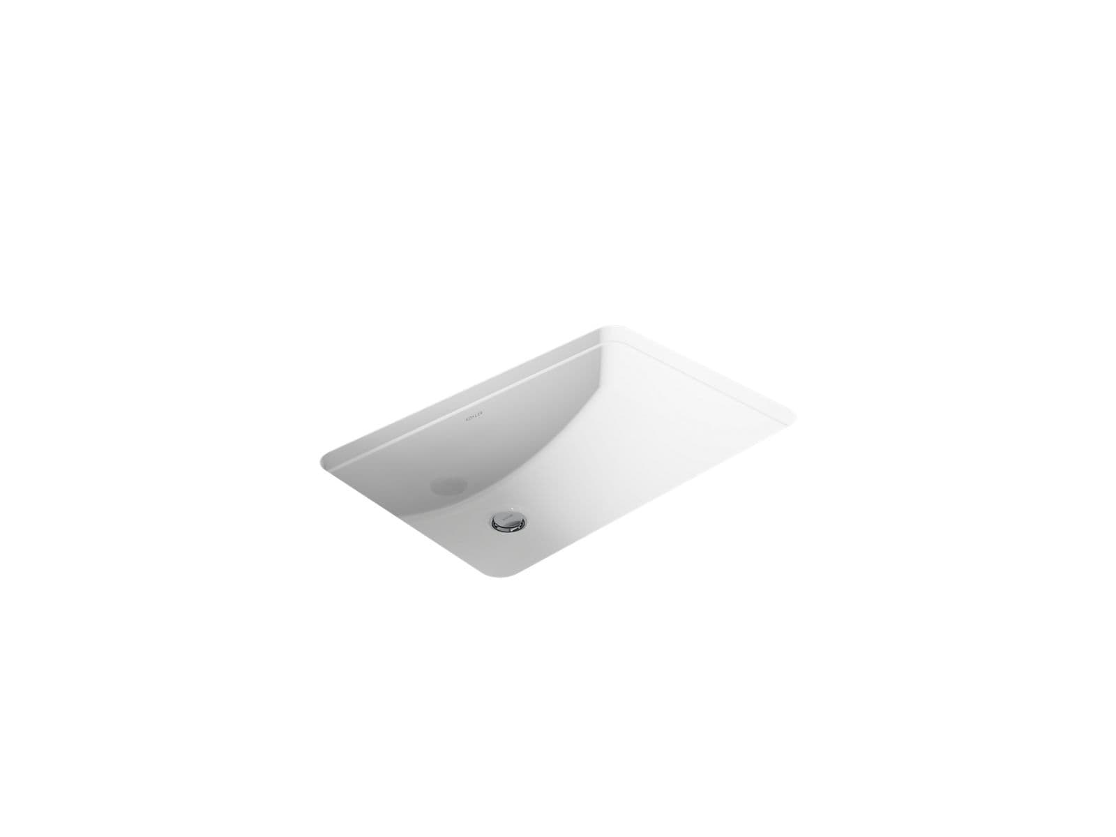 Kohler Ladena 23-1/4'' rectangular undermount bathroom sink - White by Kohler