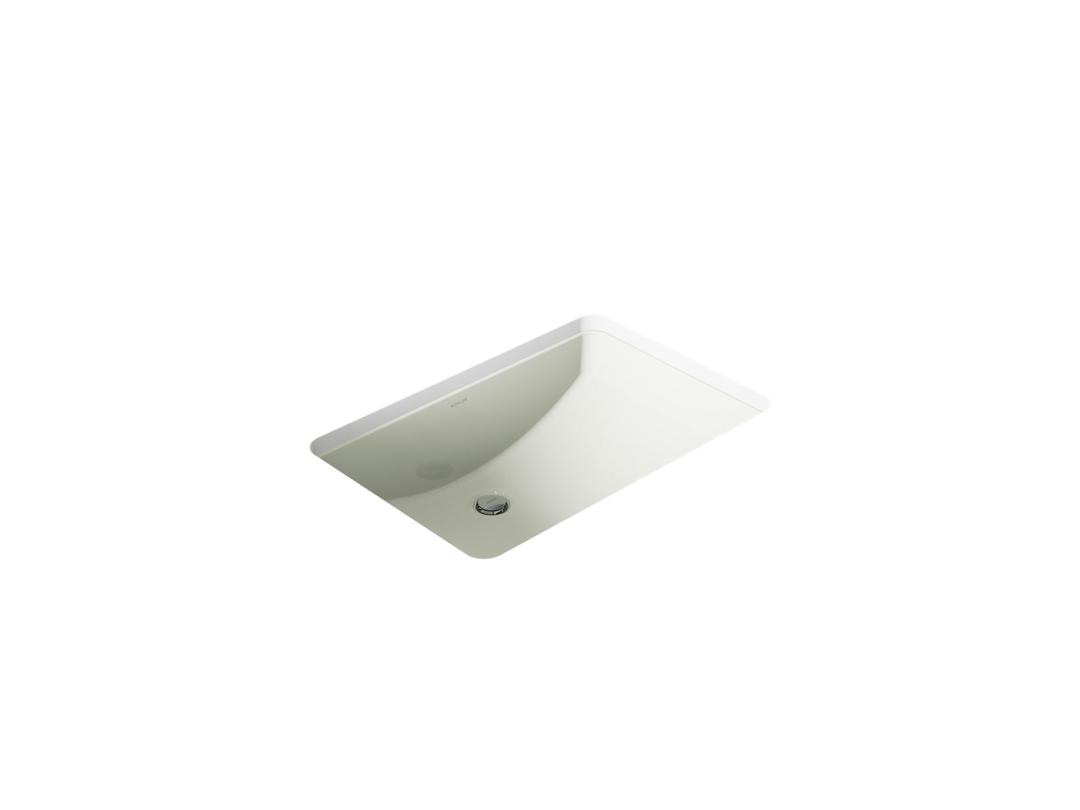 Kohler Ladena 23-1/4'' rectangular undermount bathroom sink - Dune by Kohler