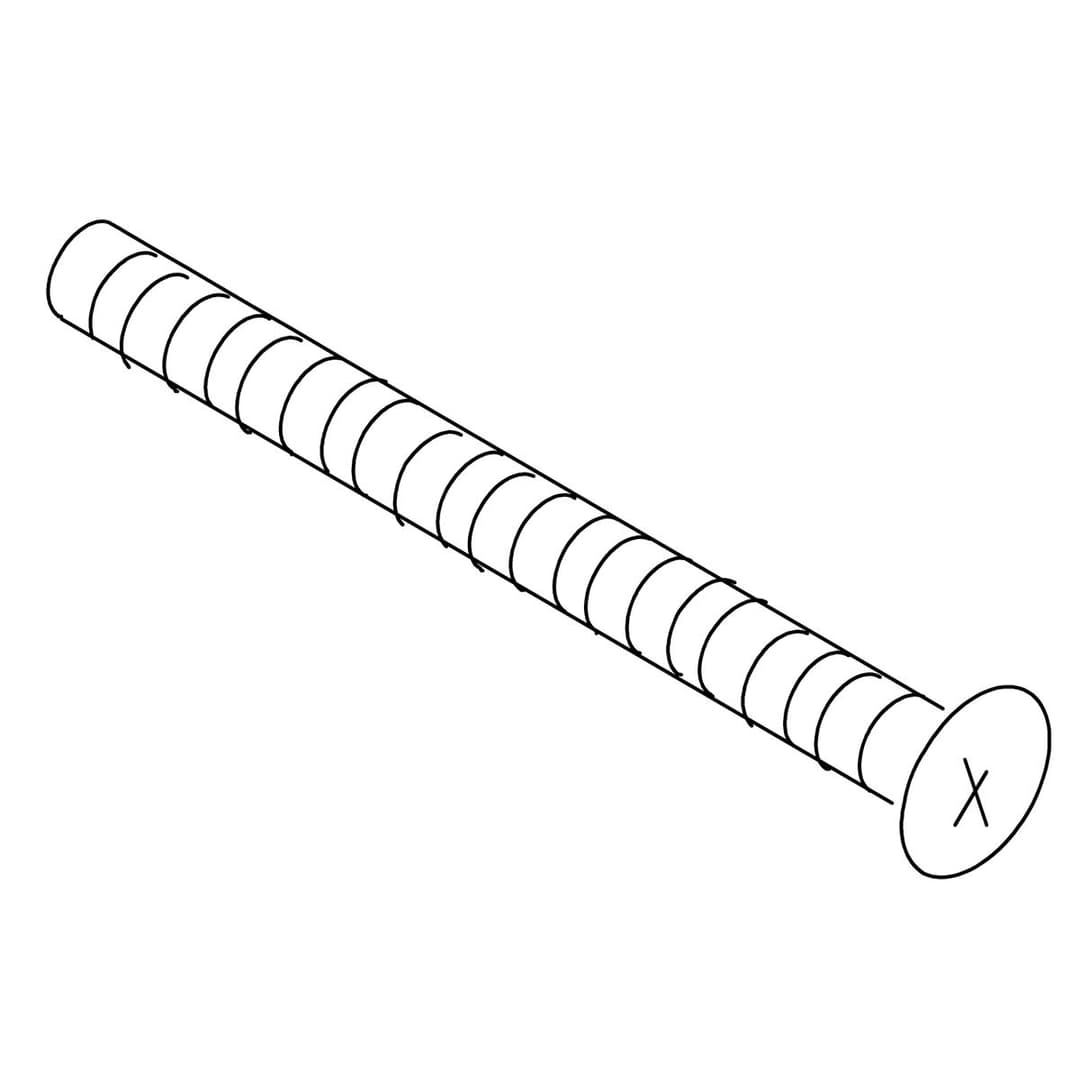 Kohler Genuine Parts Screw 10-24NC-2A X2.125 - Vibrant Moderne Brushed Gold by Kohler Genuine Parts