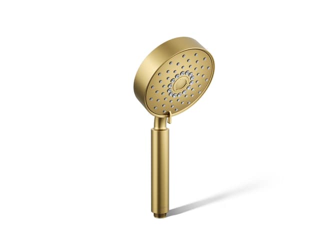 Kohler Purist Four-function handshower, 1.75 gpm - Vibrant Brushed Moderne Brass