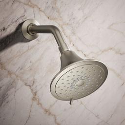 Kohler Fort1/2 Three-function showerhead, 2.5 gpm - Vibrant Brushed Nickel - image 2