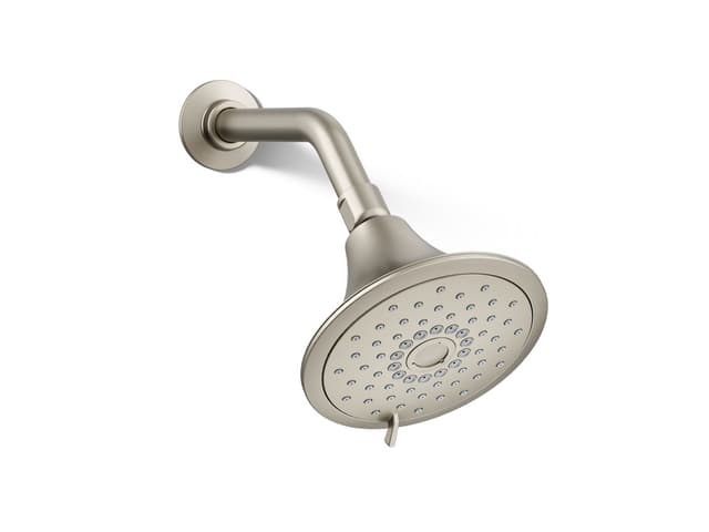 Kohler Fort1/2 Three-function showerhead, 1.75 gpm - Vibrant Brushed Nickel