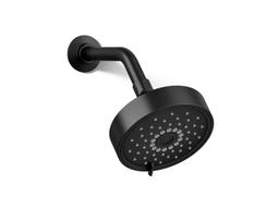 Kohler Purist Three-function showerhead, 1.75 gpm - Matte Black - image 1