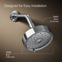 Kohler Purist Three-function showerhead, 2.5 gpm - Polished Chrome - image 3