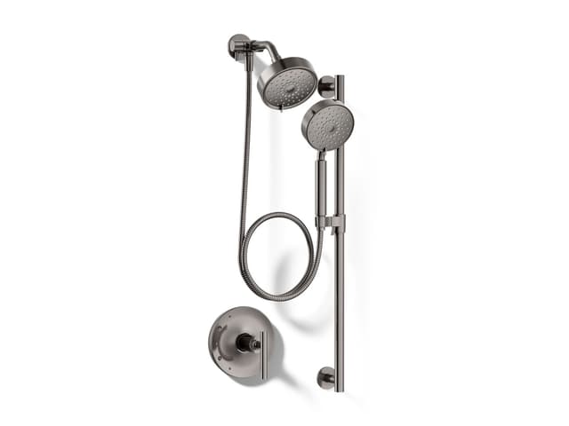 Kohler Purist Showering Kit, 1.75 gpm - Vibrant Titanium