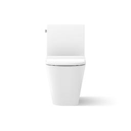 Brazn One-piece compact elongated toilet with skirted trapway, dual-flush - image 8