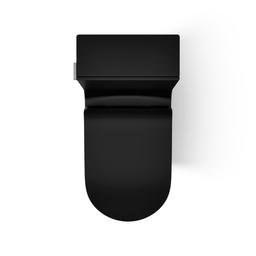 Brazn One-piece compact elongated toilet with skirted trapway, dual-flush - image 7