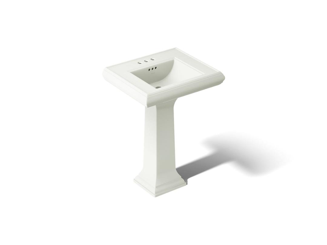 Kohler Memoirs Classic 24-1/4'' rectangular pedestal bathroom sink - Dune by Kohler
