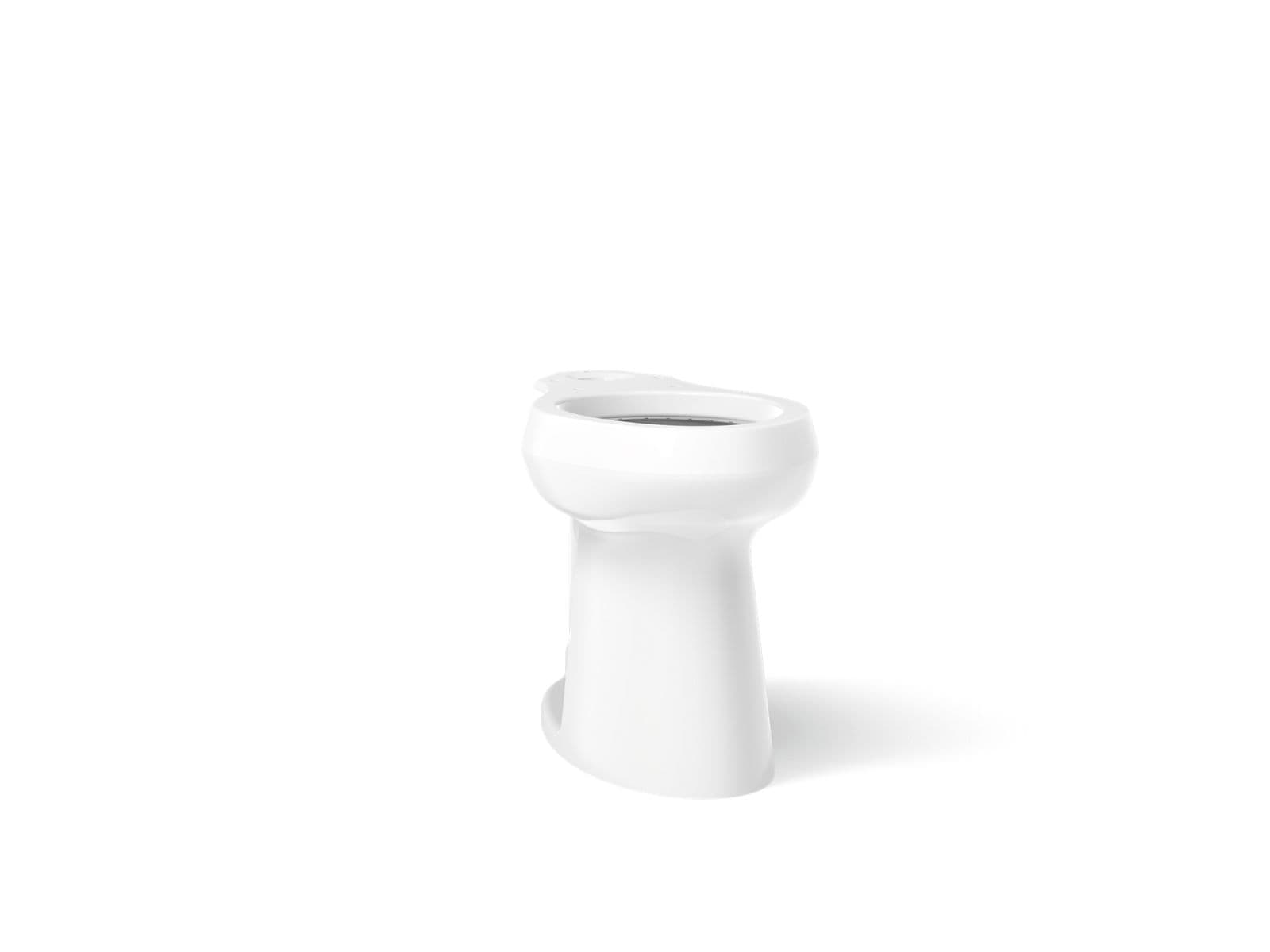 Kohler Highline Tall elongated toilet bowl - White by Kohler