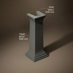 Memoirs Bathroom sink pedestal - image 5