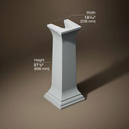 Memoirs Bathroom sink pedestal - image 5