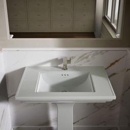 Memoirs Stately 30-3/4'' rectangular pedestal bathroom sink - image 8