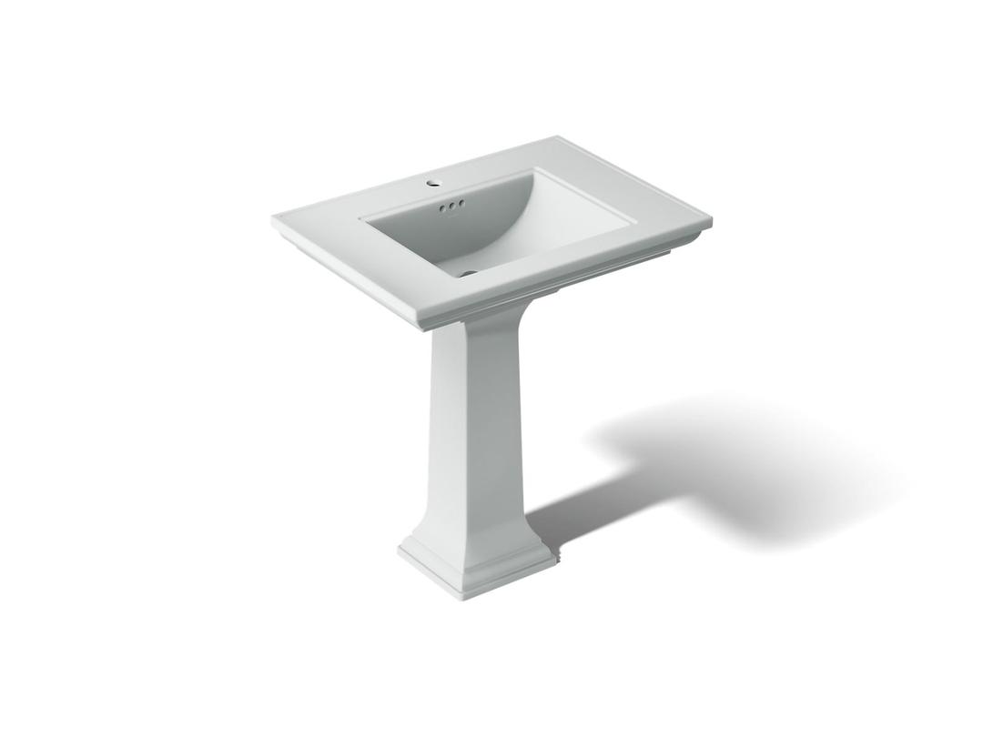 Memoirs Stately 30-3/4'' rectangular pedestal bathroom sink by Kohler