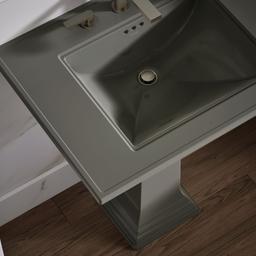 Memoirs Stately 30-3/4'' rectangular pedestal bathroom sink - image 6