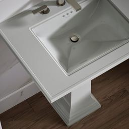 Memoirs Stately 30-3/4'' rectangular pedestal bathroom sink - image 6