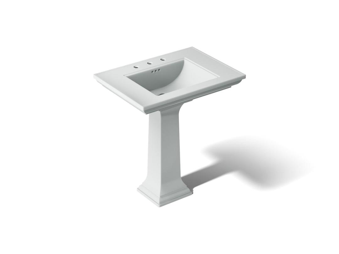 Memoirs Stately 30-3/4'' rectangular pedestal bathroom sink by Kohler