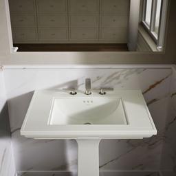 Memoirs Stately 30-3/4'' rectangular pedestal bathroom sink - image 8