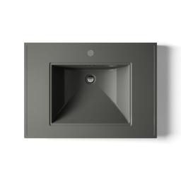Kohler Memoirs Stately 30'' pedestal/console table bathroom sink - Thunder Grey - image 3