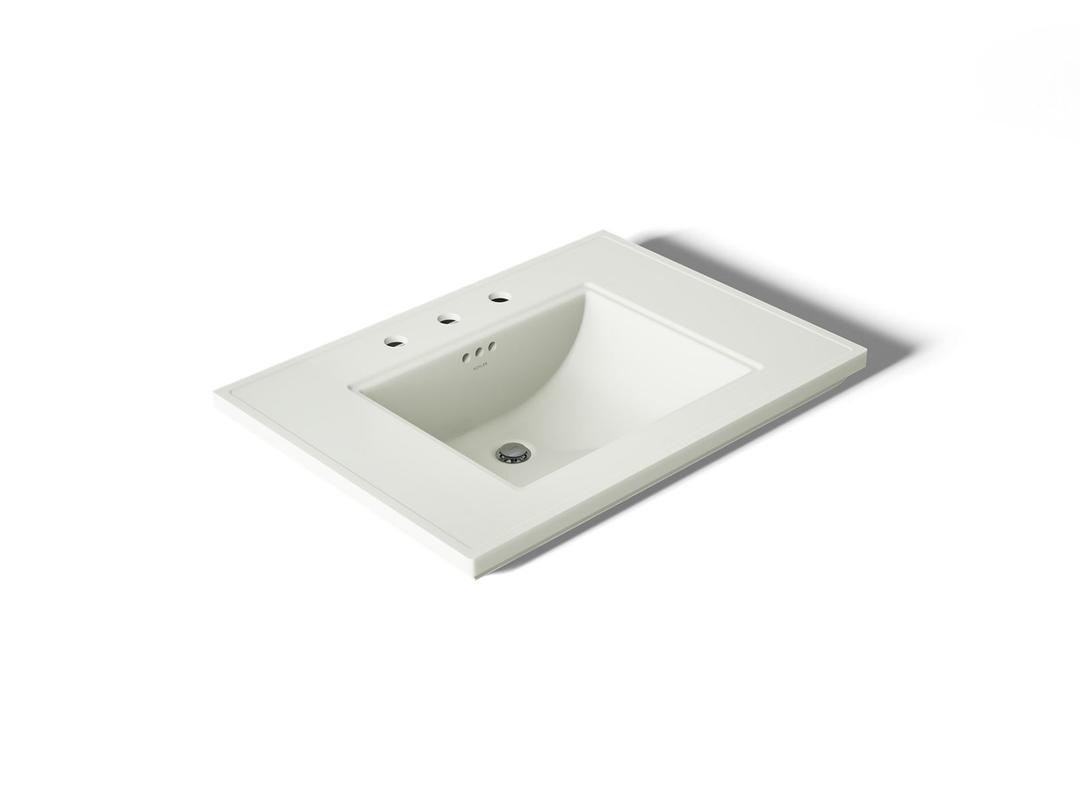 Kohler Memoirs Stately 30'' pedestal/console table bathroom sink - Dune by Kohler