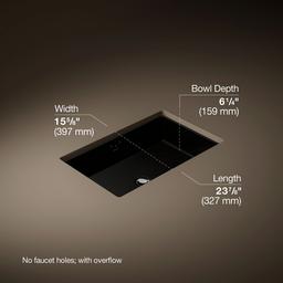 Kathryn 24'' rectangular undermount bathroom sink - image 3