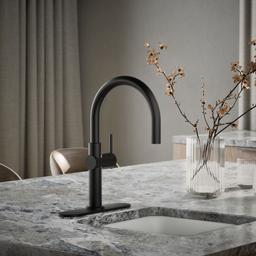 Kohler Crue Single-handle bar sink faucet - Matte Black - image 2