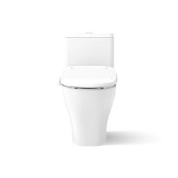 ReachE Curv Hidden cord one-piece compact elongated toilet with skirted trapway, dual-flush - image 7