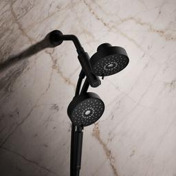 Kohler Purist 2-in-1 multifunction 2.5 gpm shower combo kit - Matte Black - image 2