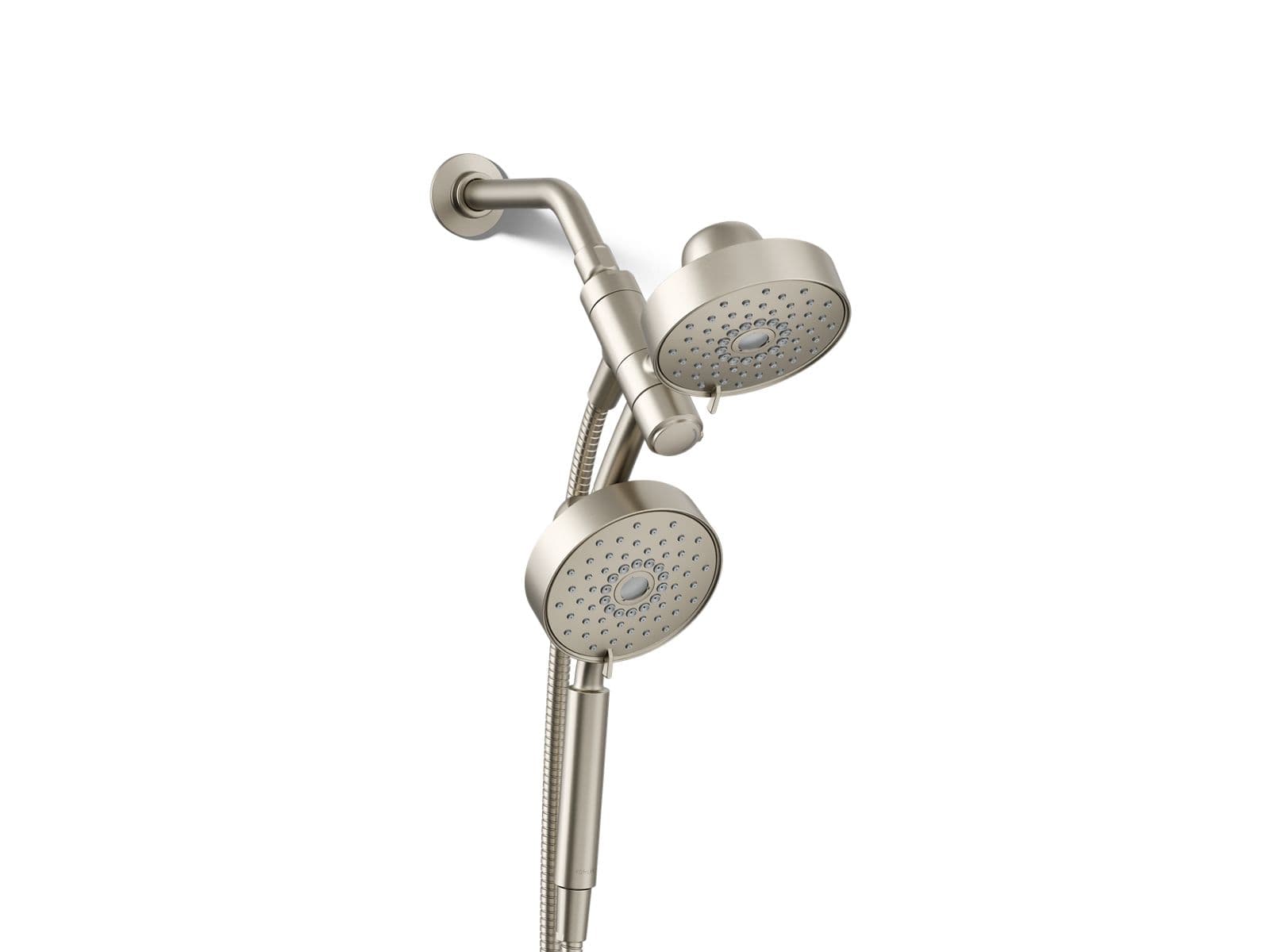 Kohler Purist 2-in-1 multifunction 1.75 gpm shower combo kit - Vibrant Brushed Nickel by Kohler
