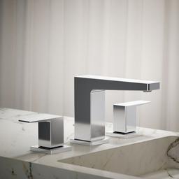 Kohler Honesty Widespread bathroom sink faucet, 1.2 gpm - Polished Chrome - image 2