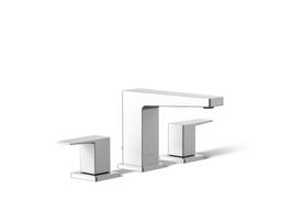 Kohler Honesty Widespread bathroom sink faucet, 1.2 gpm - Polished Chrome - image 1