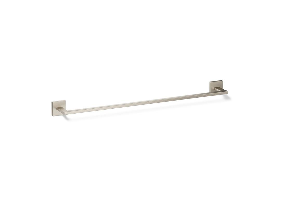Kohler Square 24'' towel bar - Vibrant Brushed Nickel by Kohler