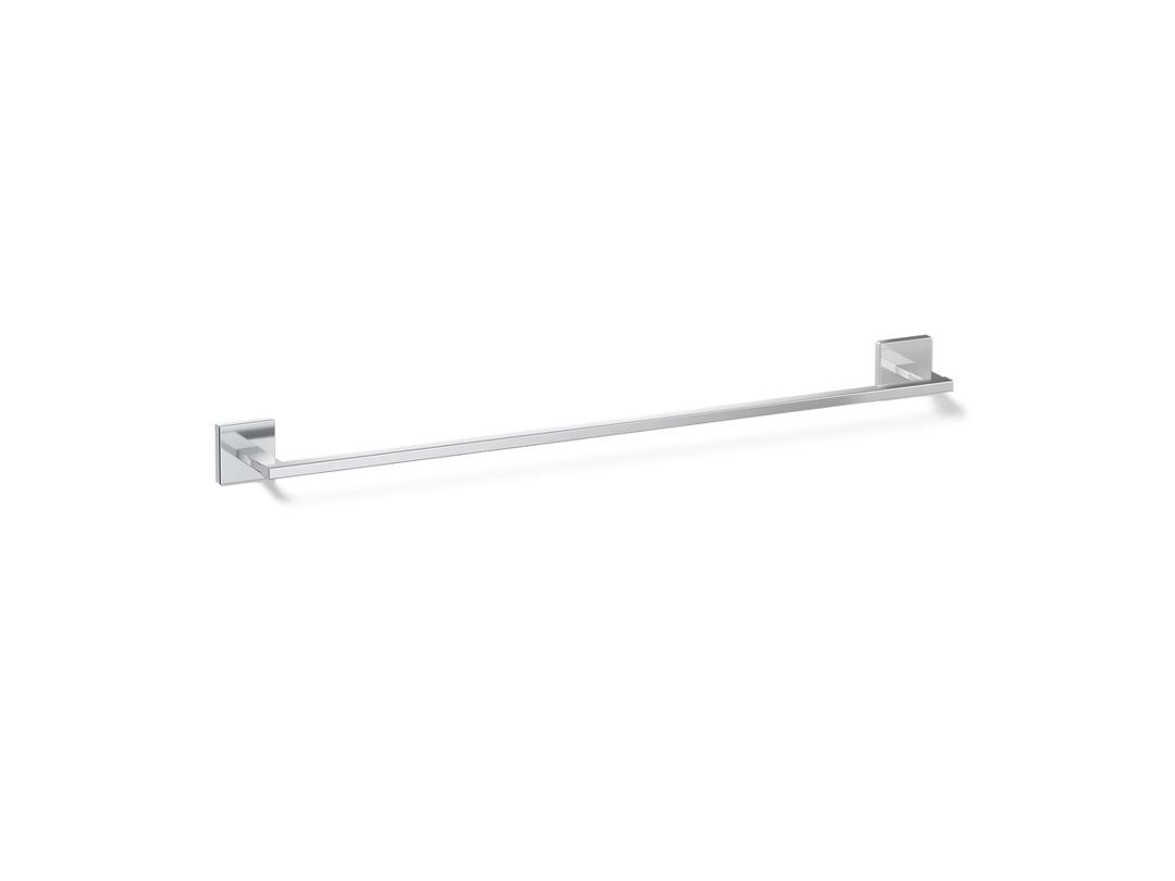 Kohler Square 24'' towel bar - Polished Chrome by Kohler