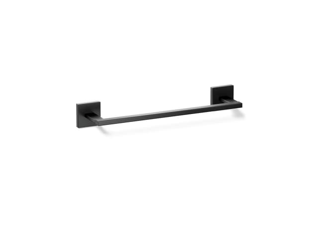 Kohler Square 12'' towel bar - Matte Black