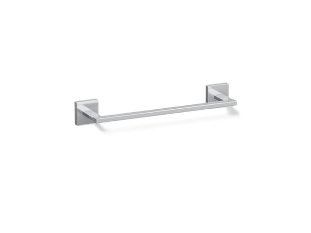 Kohler Square 12'' towel bar - Polished Chrome