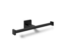 Kohler Square Double toilet paper holder - Matte Black - image 1