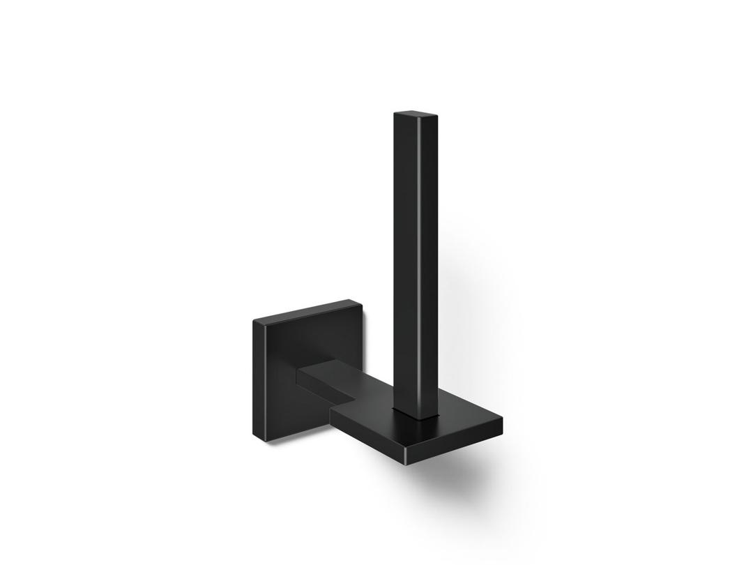 Kohler Square Vertical toilet paper holder - Matte Black by Kohler