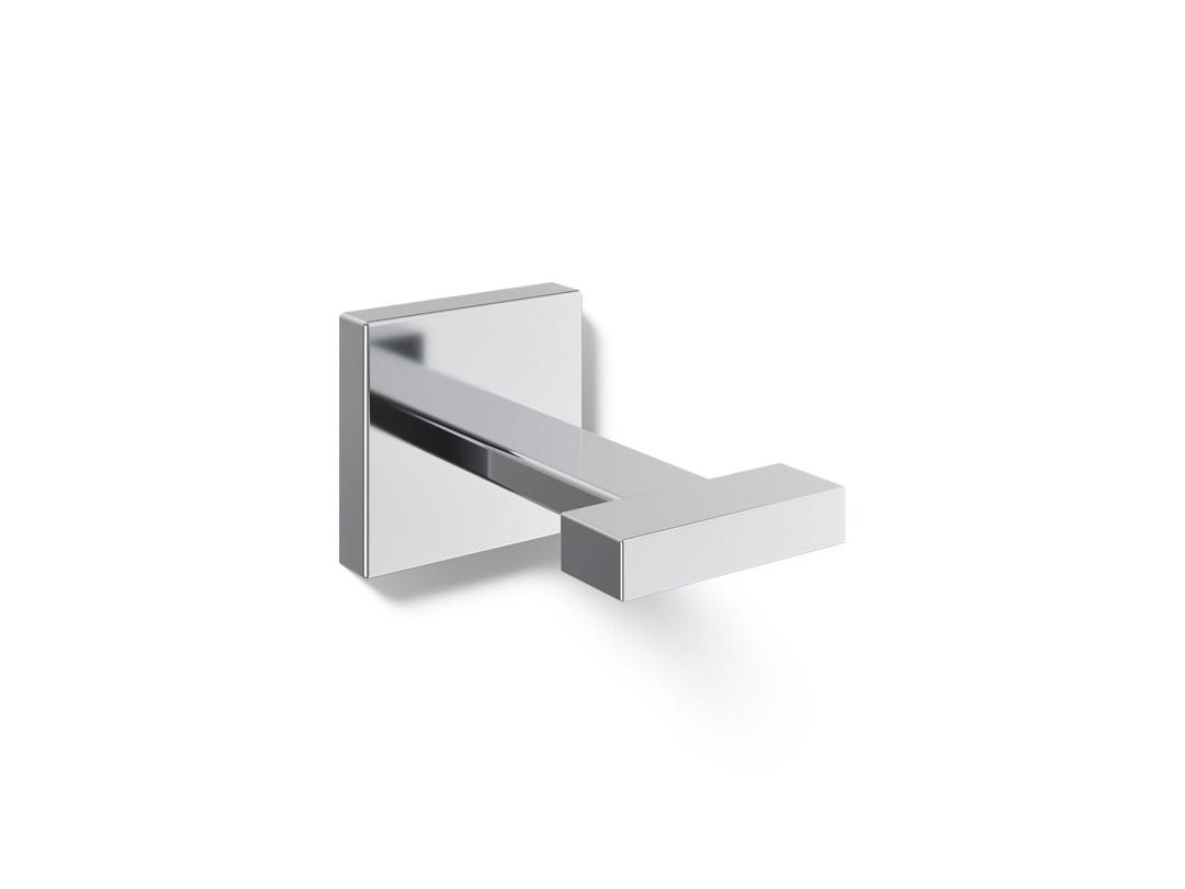 Kohler Square Robe hook - Polished Chrome by Kohler