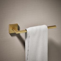 Kohler Square Towel arm - Vibrant Brushed Moderne Brass - image 2